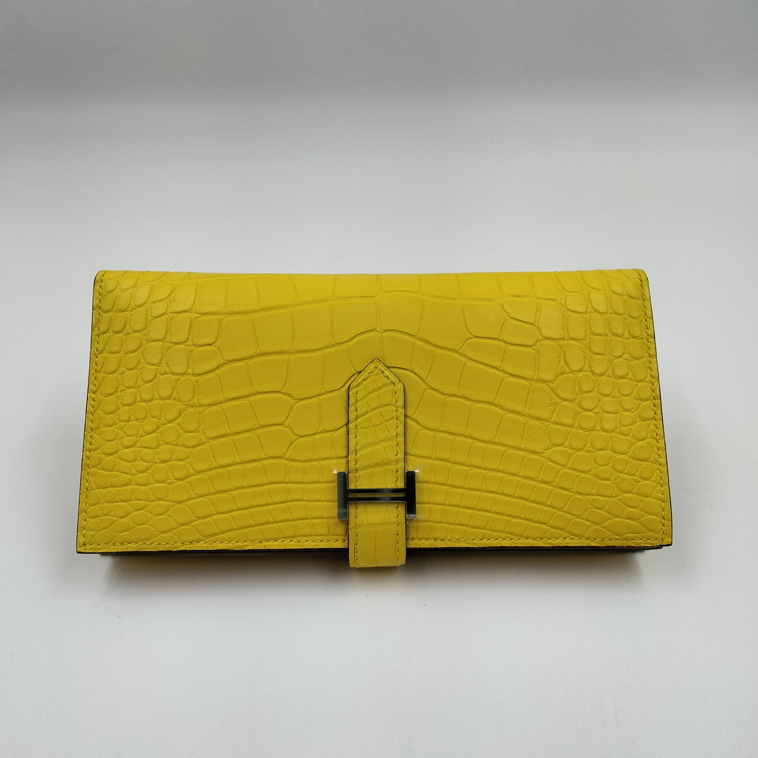 エルメス ベアンスフレ アリゲーター 美品 エルメス ベアンスフレ