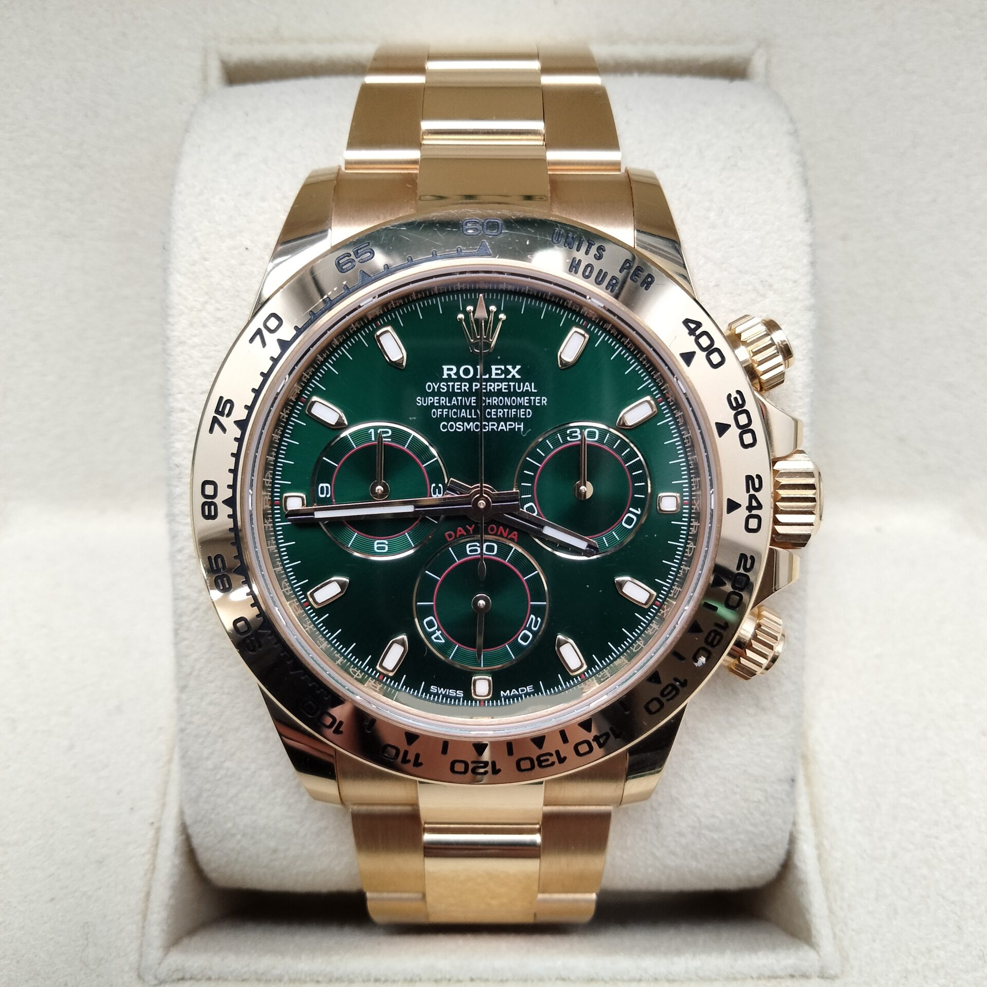 ロレックス デイトナ 116508 グリーン文字盤の買取価格相場｜ブランド