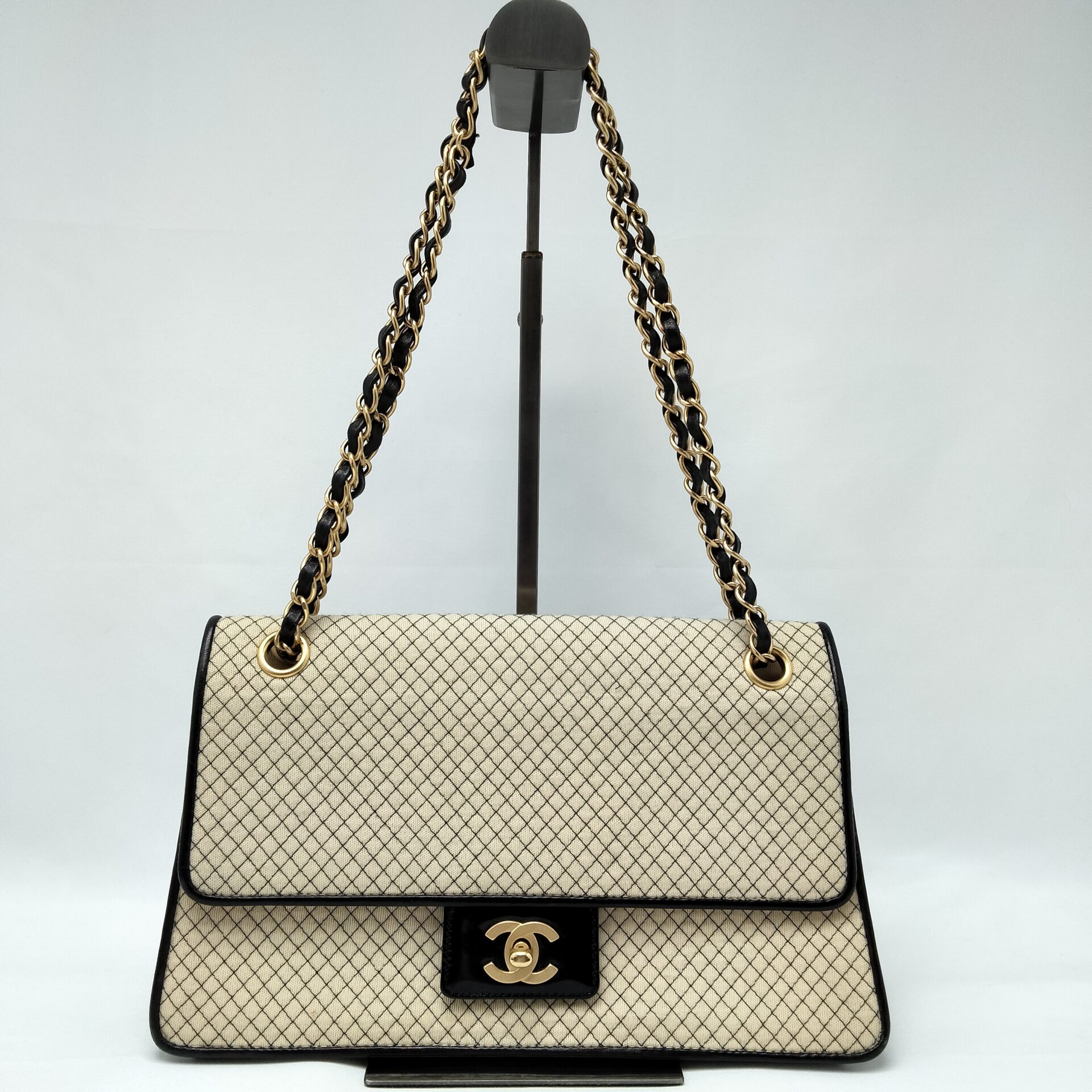 シャネルコットンチェーン ショルダーバッグ ココマーク