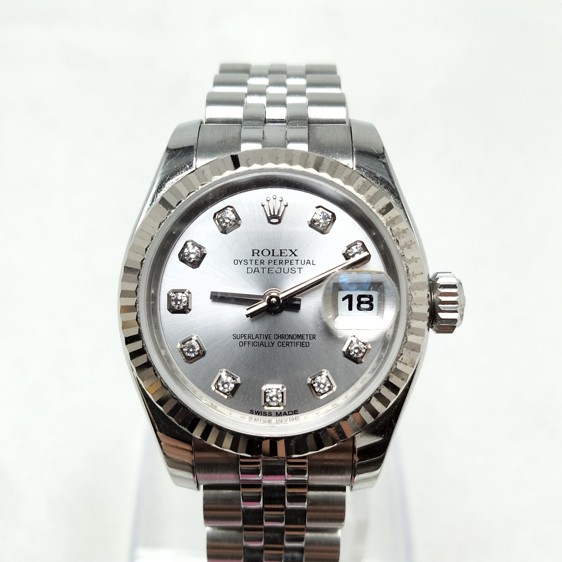 ロレックス デイトジャスト 126333 白文字盤 SS×YG ジュビリーの