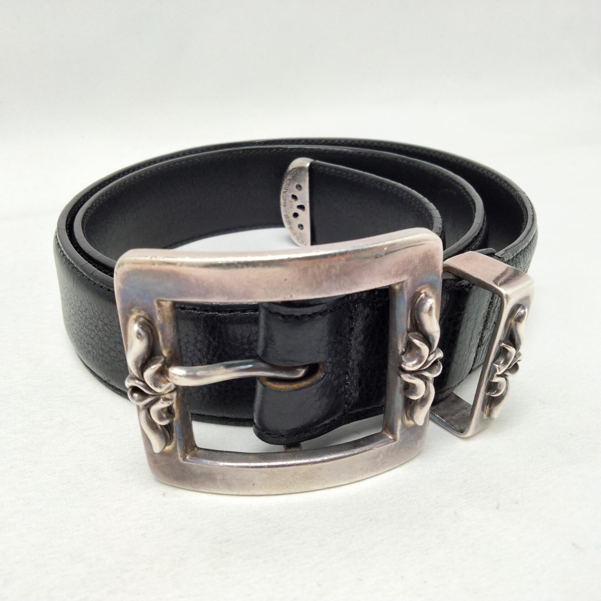 クロムハーツ 3PC OTJ ベルト レザー×925の買取価格相場｜ブランド品の