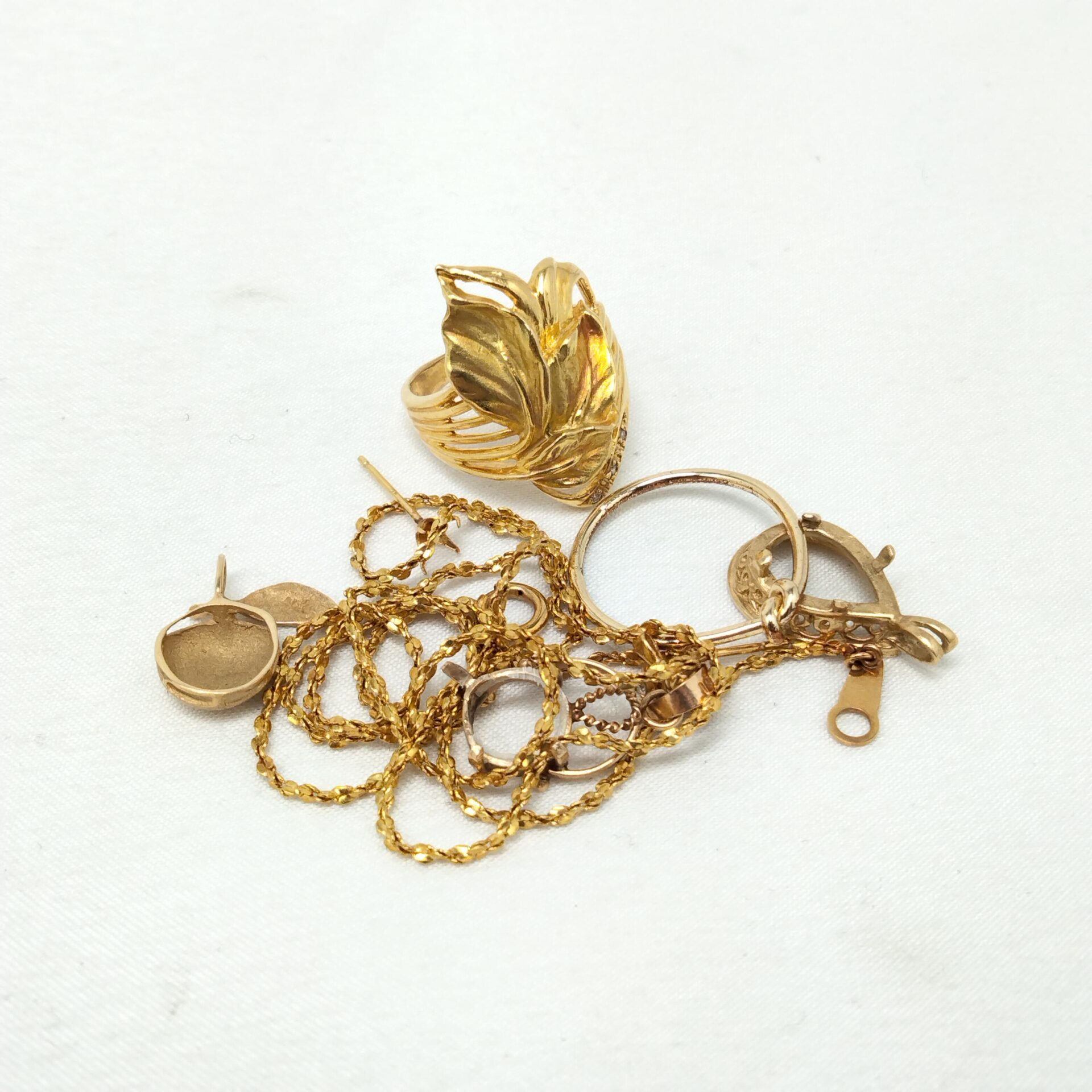 k18 k10 pm アクセサリースクラップまとめ売り K18 スクラップの買取